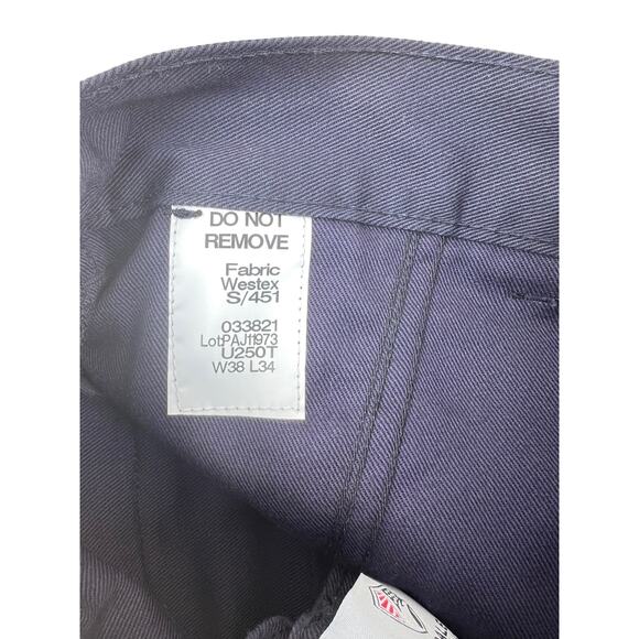 New With Tags Tyndale Fire resistant Work pants 38 x 34 - Picture 10 of 13